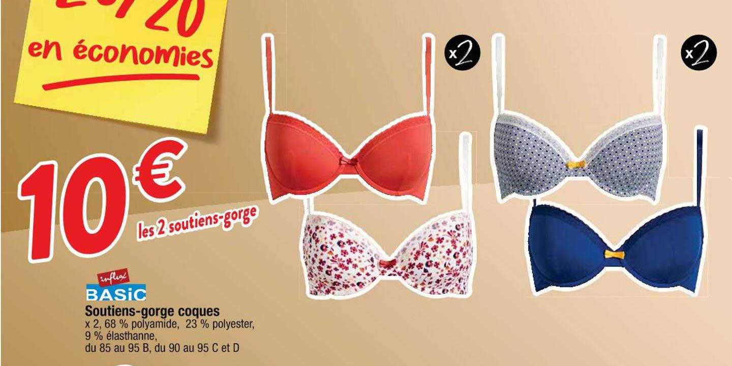soutiens-gorge coques influx basic
