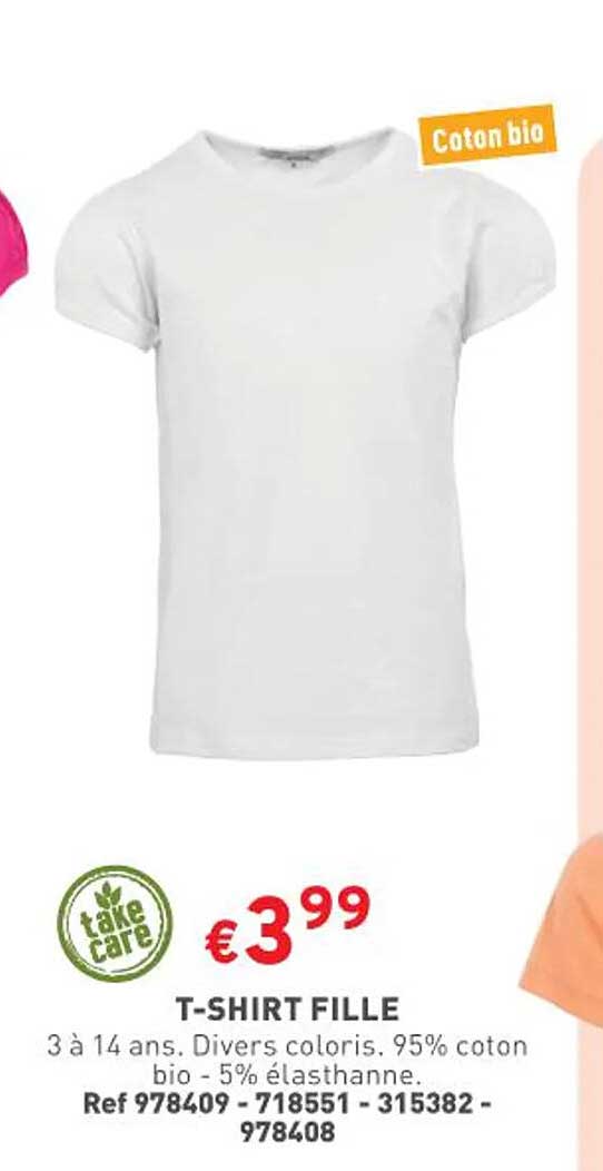 t-shirt fille