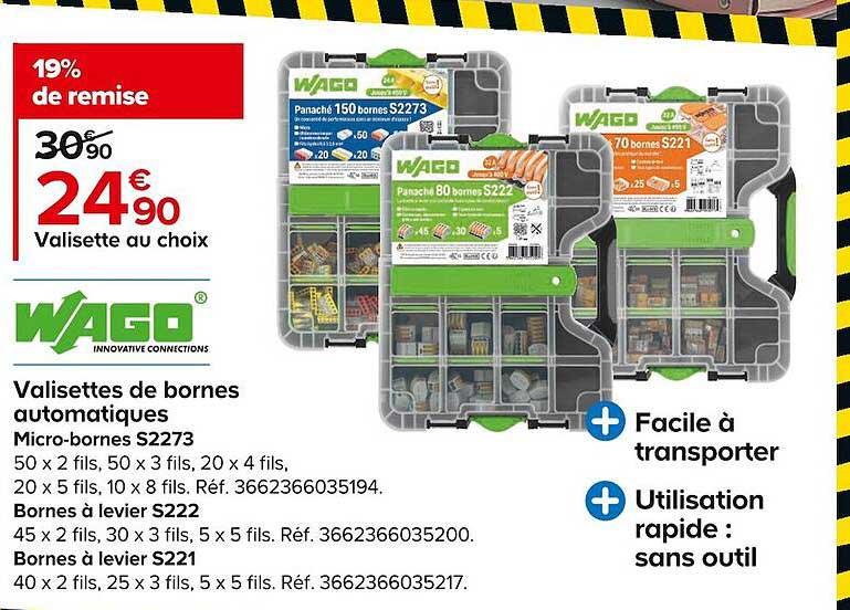 valisettes de bornes automatiques