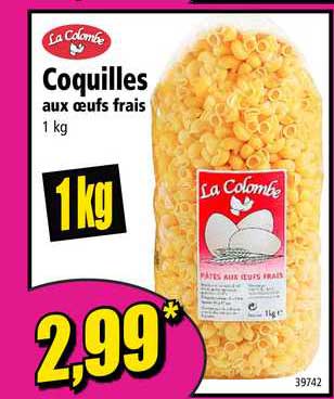 coquilles aux oeufs frais la colombe