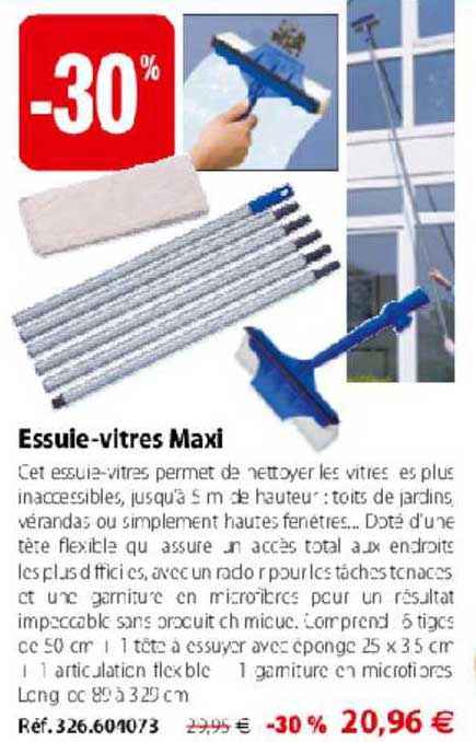 essuie vitres maxi