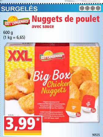 nuggets de poulet gut langenhof