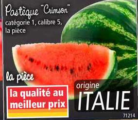 pastèque crimson