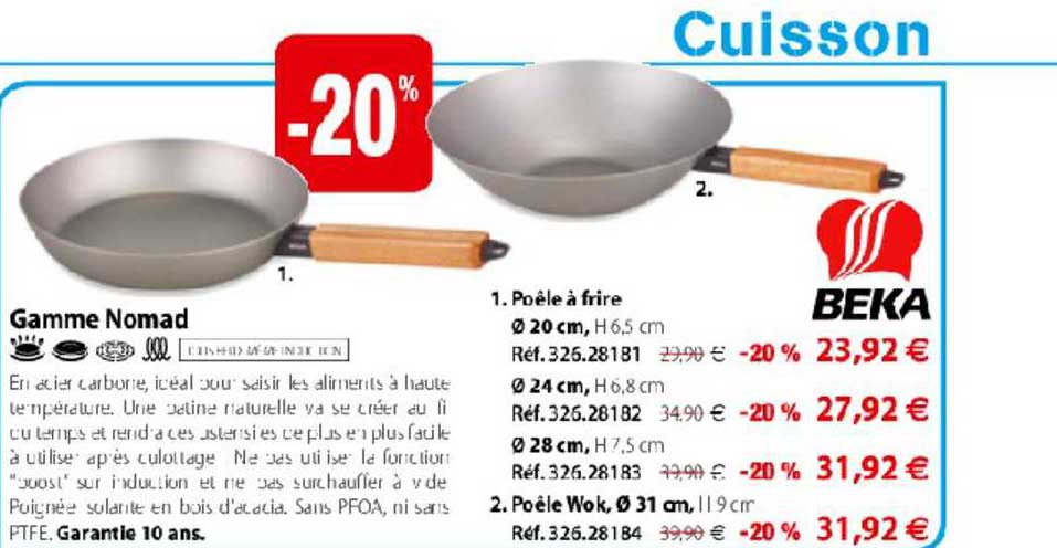 poêle gamme nomad beka