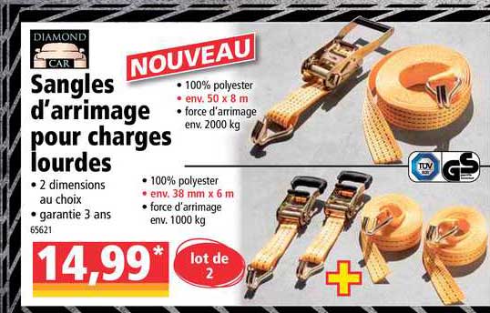sangles d arrimage pour charges lourdes diamond car