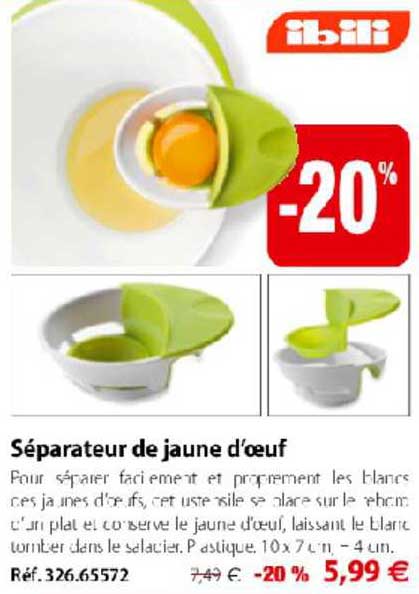 séparateur de jaune d'oeuf ibili