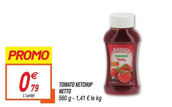 tomato ketchup netto