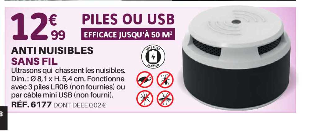 anti nuisibles sans fil