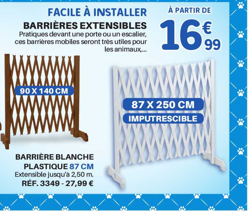 Barrières Extensibles