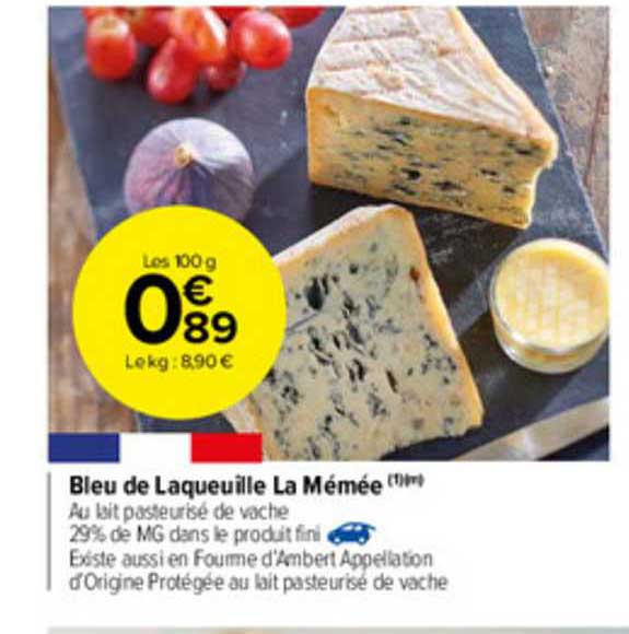 bleu de laqueuille la mémée