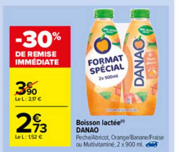 boisson lactée danao