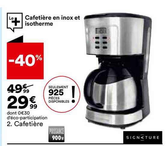 Cafetière Signature