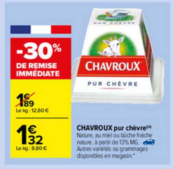 Chavroux Pur Chèvre