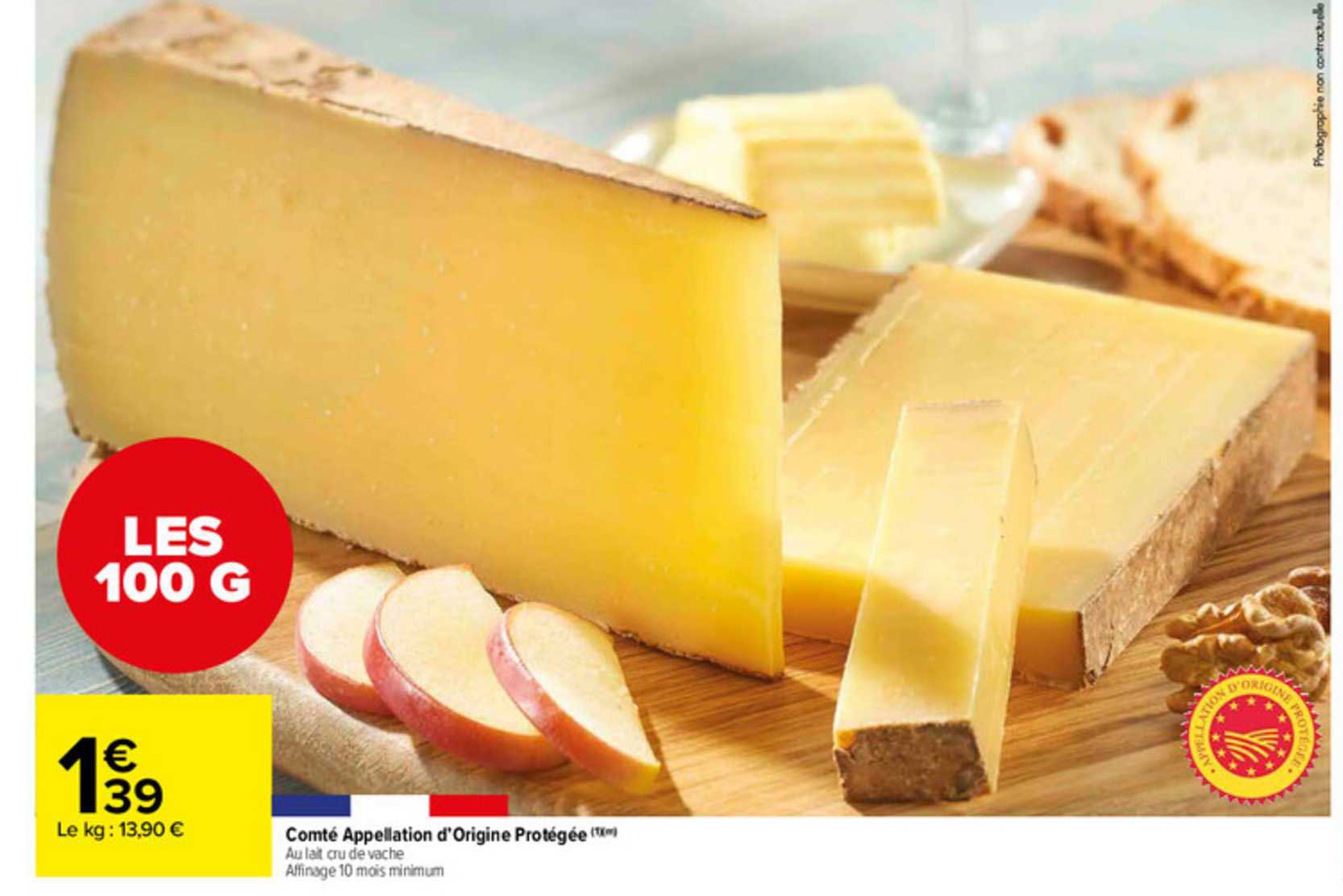 comté appellation d'origine protégée