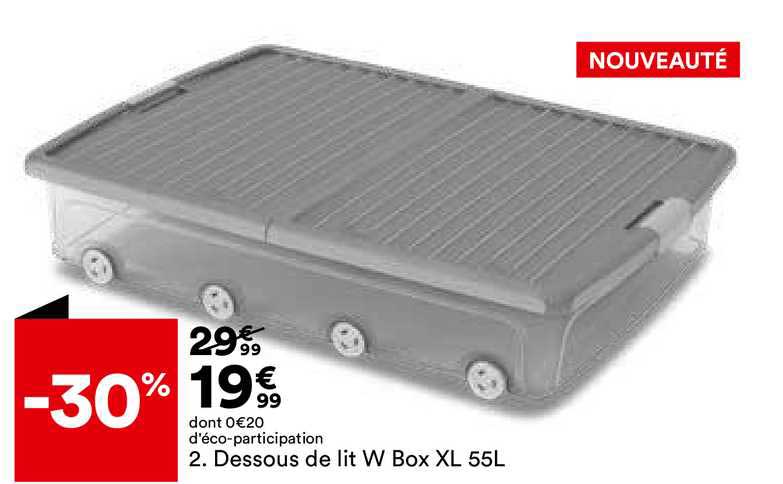 dessous de lit W box XL 55l