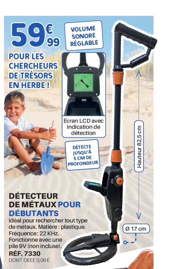 détecteur de métaux pour débutants