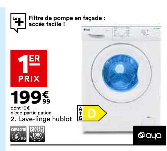lave-linge hublot aya
