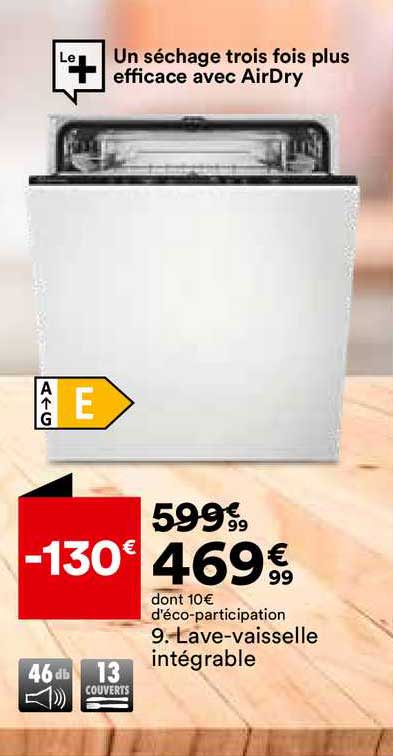 lave-vaisselle intégrable