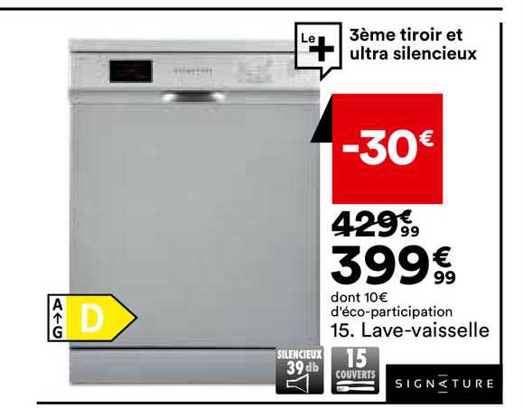 lave-vaisselle signature