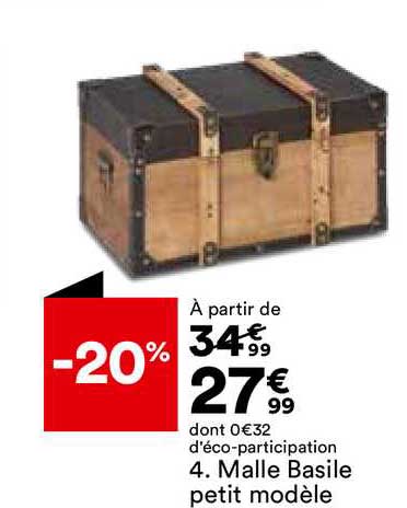 malle basile petit modèle