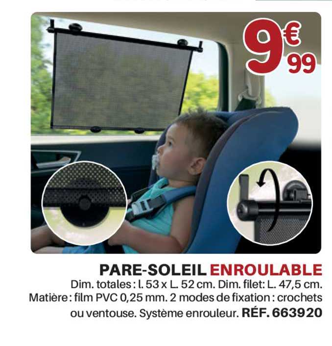 pare-soleil enroulable