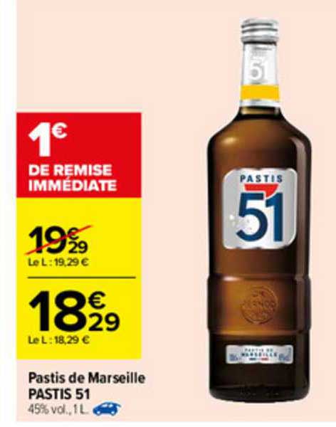Pastis De Marseille Pastis 51