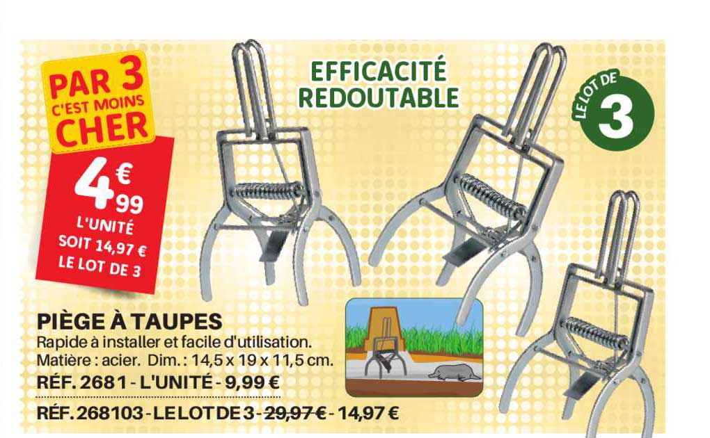piège à taupes