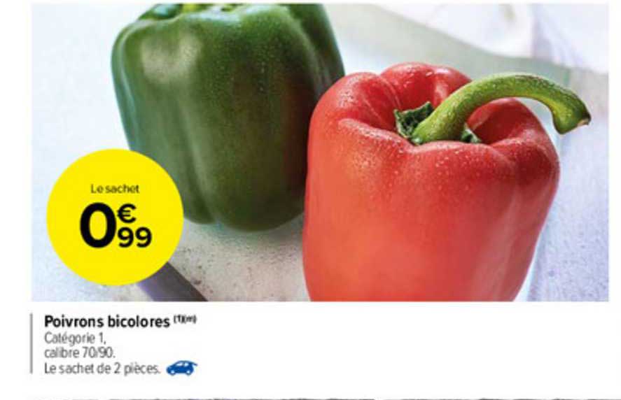 Poivrons Bicolores
