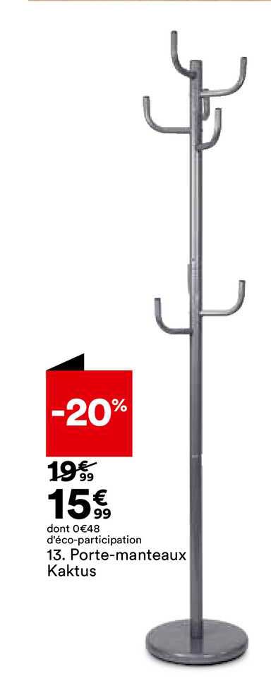 porte-manteaux kaktus