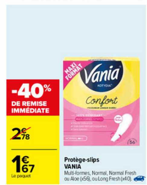 protège-slips vania