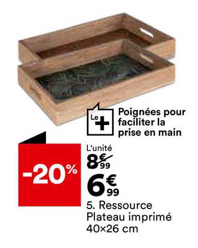 ressource plateau imprimé