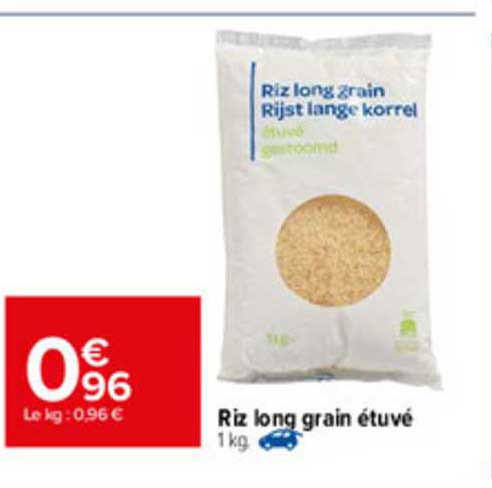 Riz Long Grain étuvé
