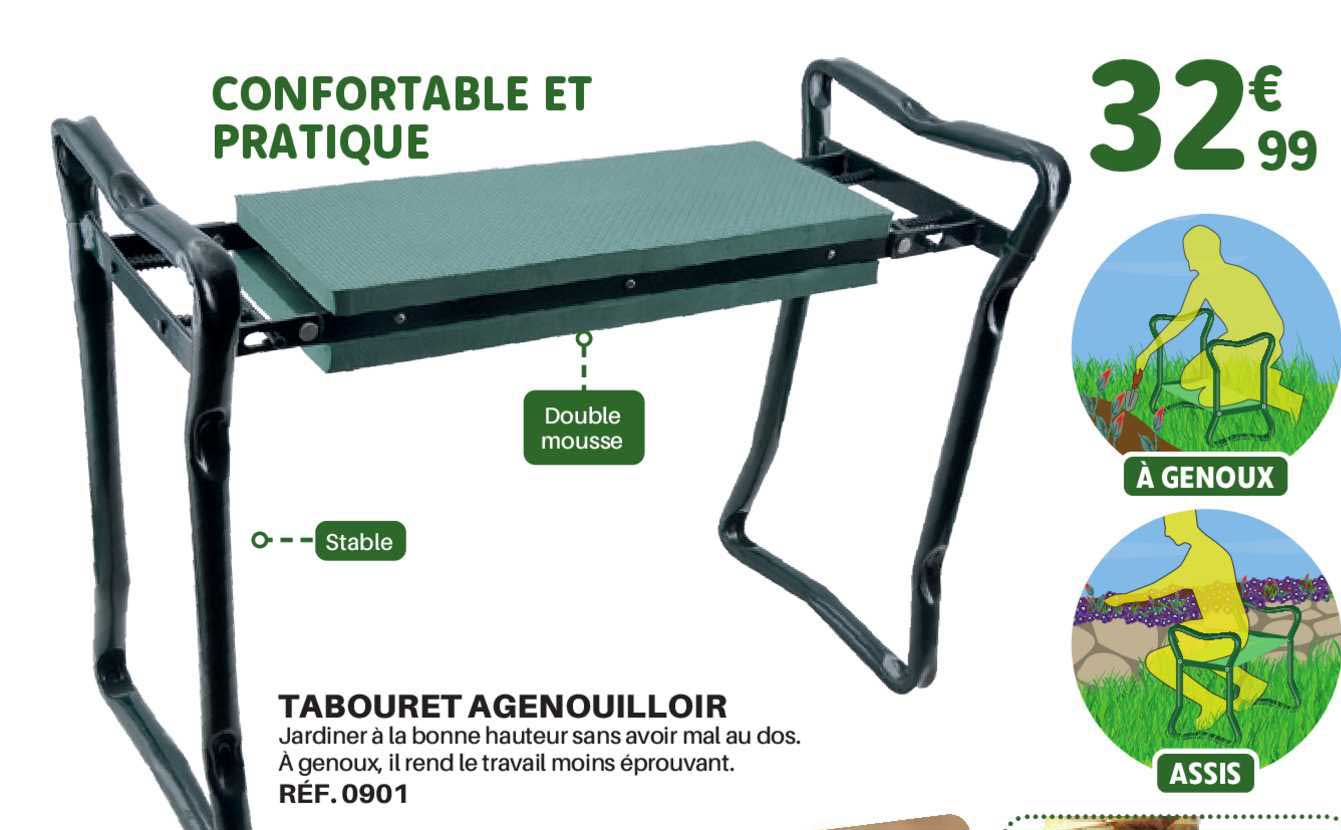 tabouret agenouilloir