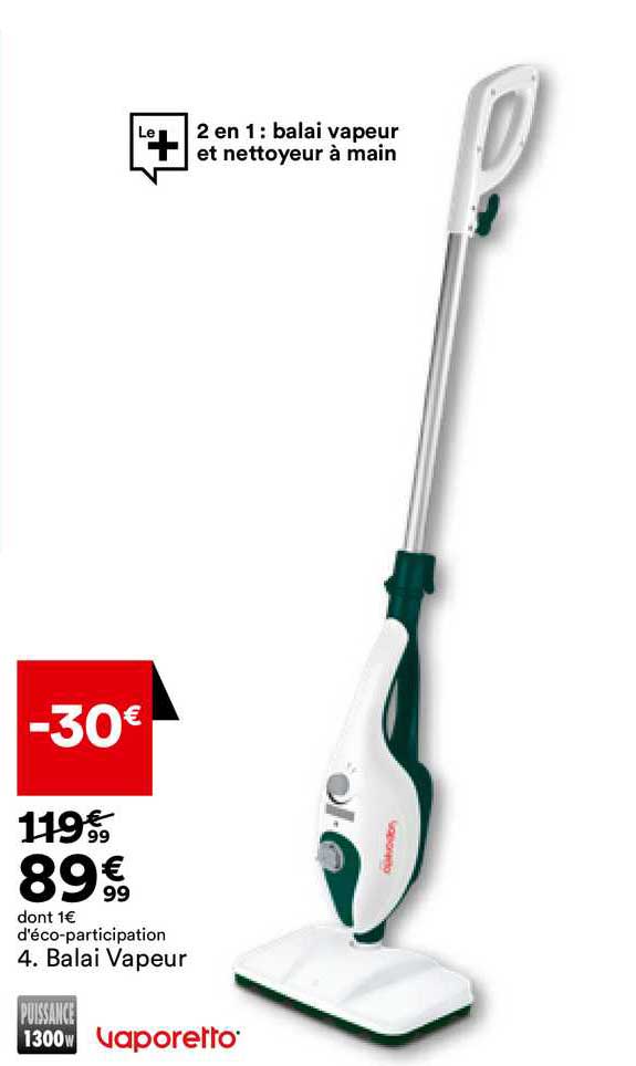 vaporetto balai vapeur