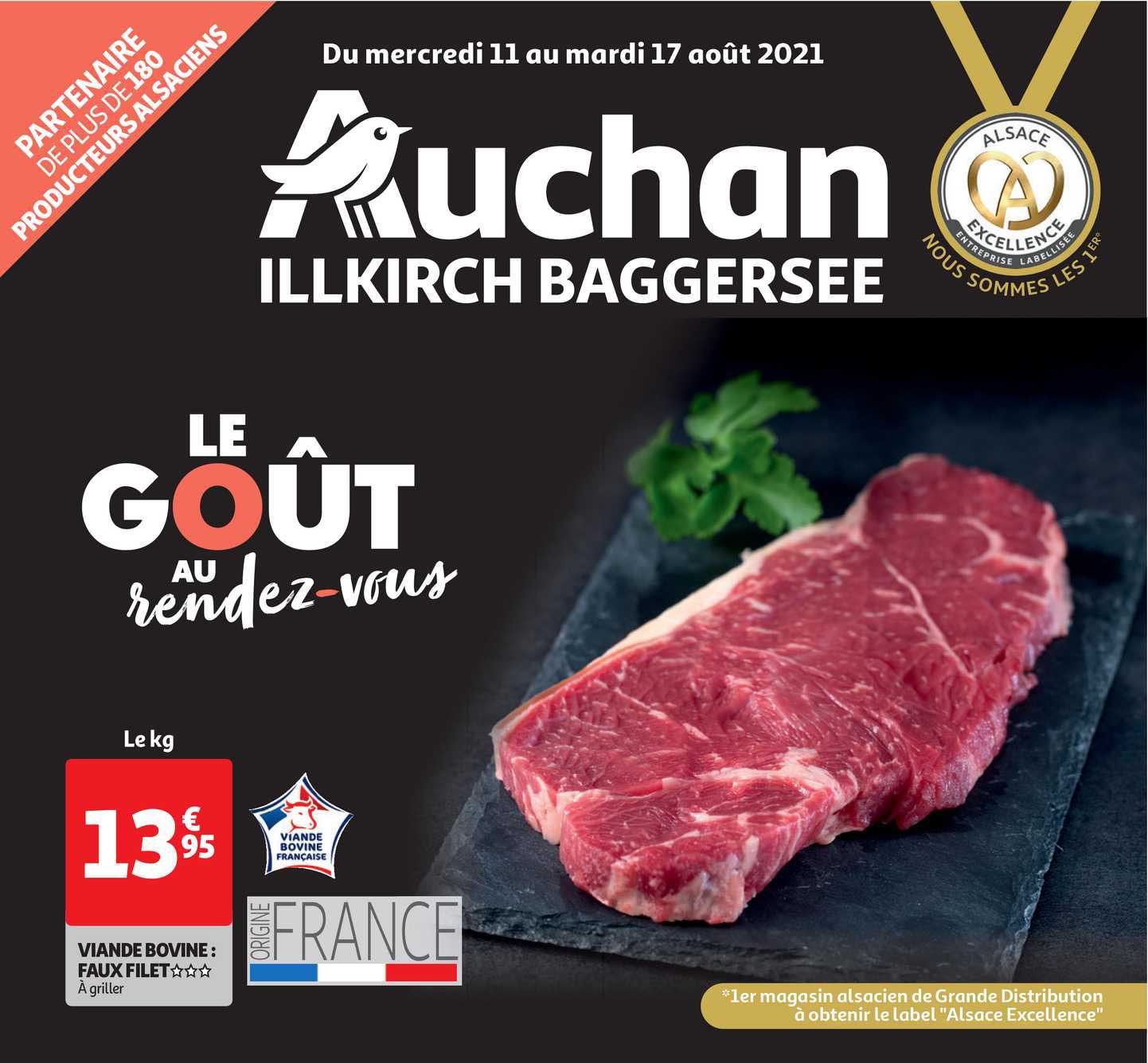 Viande Bovine : Faux Filet