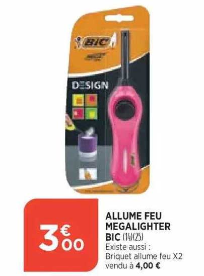 Allume-feu Megalighter Bic
