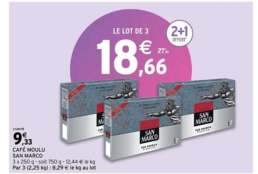 café moulu san marco