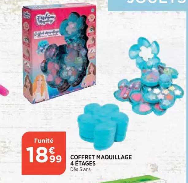 Coffret Maquillage 4 étages