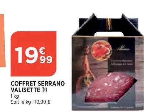 Coffret Serrano Valisette