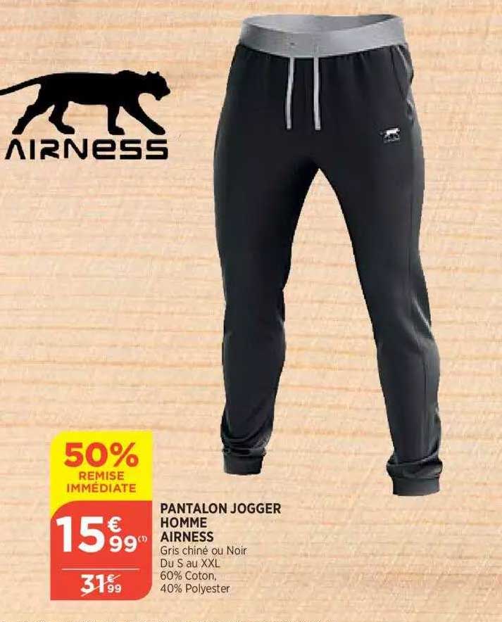 Pantalon Jogger Home Airness 50% Remise Immédiate