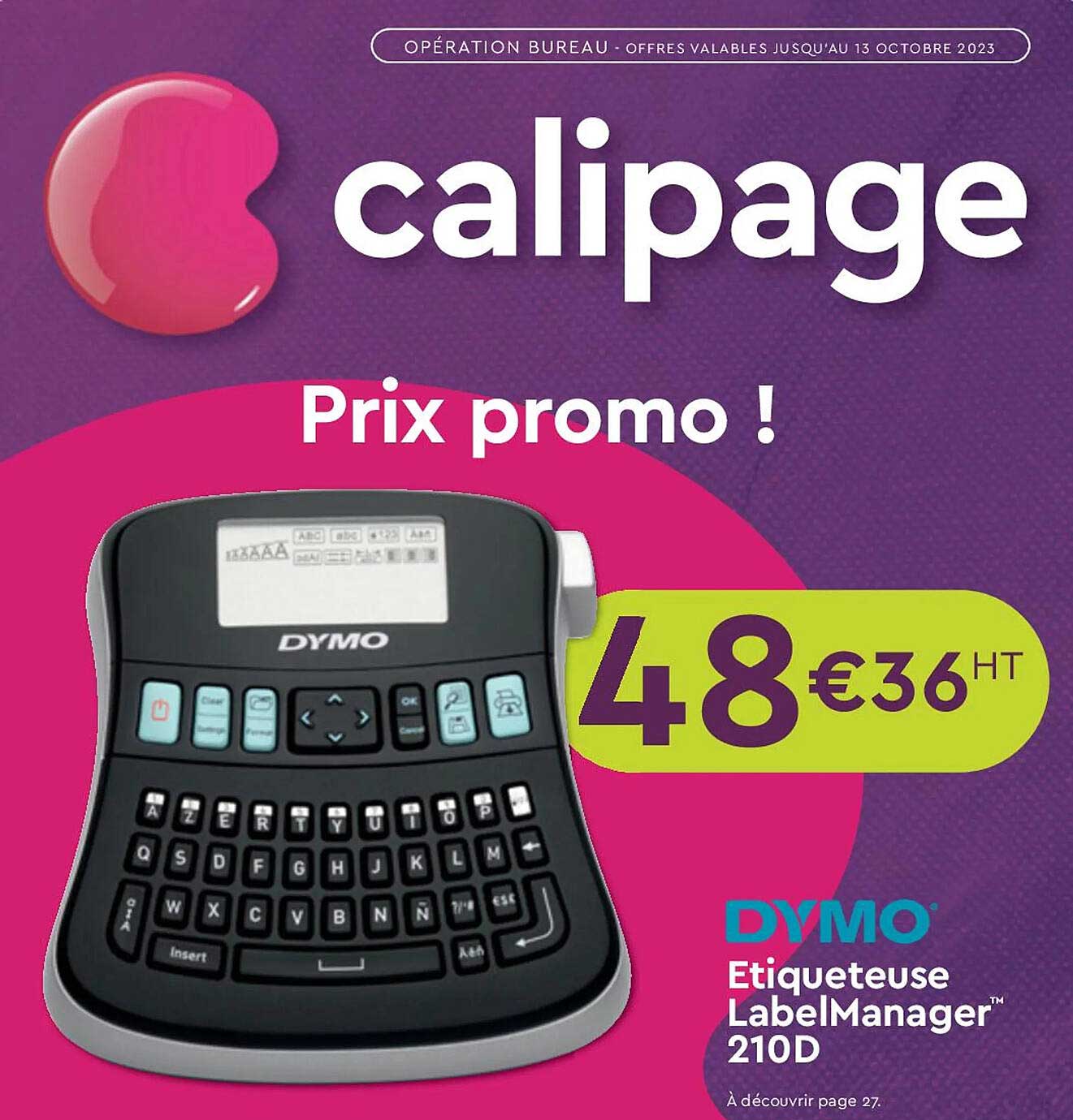 étiqueteuse label manager 210d dymo