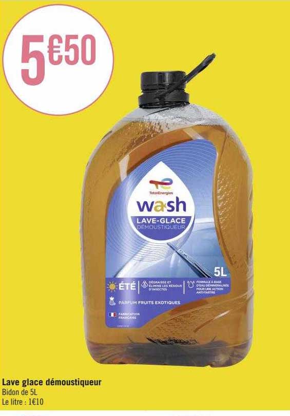 lave glace démoustiqueur