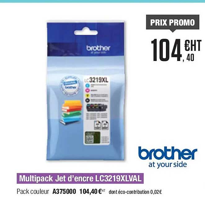 Multipack Jet D'encre Lc3219xlval Brother