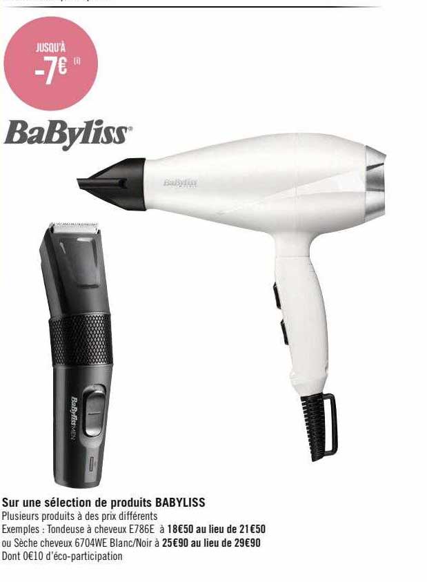 Sélection De Produits Babyliss