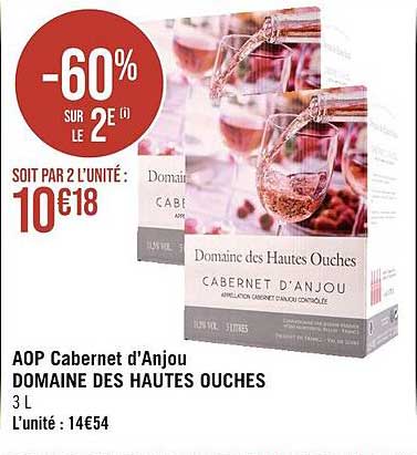 Aop Cabernet D'anjou Domaine Des Hautes Ouches