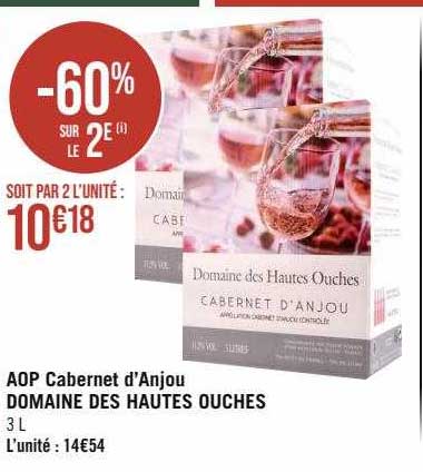aop cabernet d'anjou domaine des hautes ouches