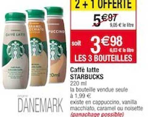 caffè latte starbucks