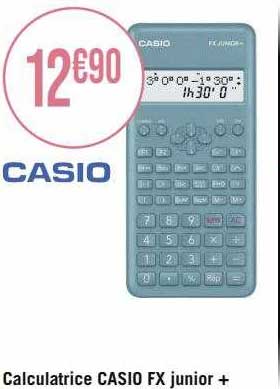 Calculatrice Casio Fx Junior+
