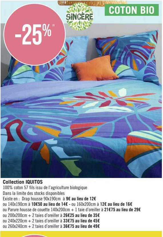 collection iquitos sincère