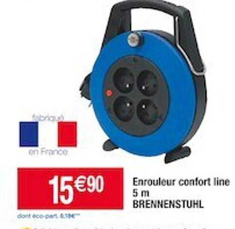 enrouleur confort line 5m brennenstuhl